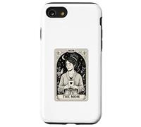 The Mom Tarot Card Coffee New Mom Aesthetic Coque pour iPhone SE (2020) / 7/8