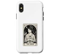 The Mom Tarot Card Coffee New Mom Aesthetic Coque pour iPhone X/XS