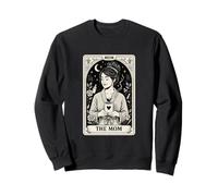 The Mom Tarot Card Coffee New Mom Aesthetic Sweatshirt