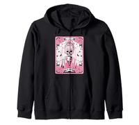 The Mom Tarot Card Skeleton Mama Coffee Lover Mother's Day Sweat à Capuche