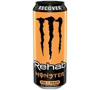Thé Monster Rehab + Énergie Pêche 500 ml