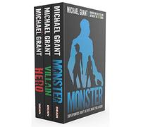 The Monster Series 3 Books Collection Set par Michael Grant (héros, méchant, monstre)