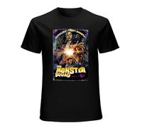 The Monster Squad Poster Retro T-Shirt Mens Unisex Black Tees 3XL