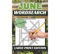 The Month of June Wordsearch: Celebrate Summer Sunshine and Fun with 50+ June-Themed Word Searches - 6x9 Size, Relaxing Puzzles with Solutions Included!