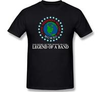 The Moody Blues T Shirt Men Casual Short Sleeves Novelty Shirt Tee Tops Women Black Manches Courtes(Medium)