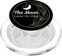 The Moon Calms My Mind Phases Lunar Citation Astrologie Symboles PopSockets PopGrip pour MagSafe