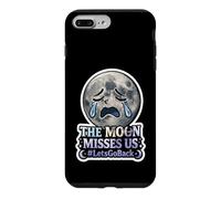 The Moon Misses Us #LetsGoBack Crying Trad Moon Coque pour iPhone 7 Plus/8 Plus