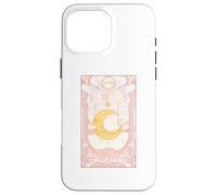 The Moon Pastel Tarot Deck Kawaii Anime Esthétique Coque pour iPhone 16 Pro Max