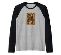 The Moon Tarot Card Scrapbook Design Manche Raglan