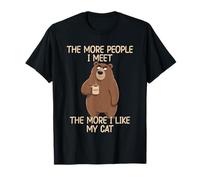The More People I Meet The More I Like My Cat T-Shirt