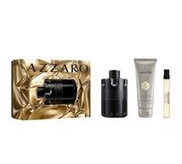 Eau de Parfum Intense d'Azzaro - Coffret Azzaro The Most Wanted - Eau de parfum Intense 100ml + vapo 10ml + Gel douche 75ml - Kapao Parfumerie en ligne française