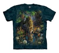 The Mountain Enchanted Wolf Pool T-Shirt Homme