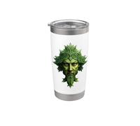 The Mountain Homme celtique Wiccan Païen Vert Homme Gobelet isotherme en acier inoxydable double paroi