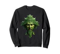 The Mountain Homme Celtique Wiccan Païen Vert Homme Sweatshirt