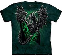 The Mountain - - Hommes Electric Dragon T-Shirt, X-Large, Multi