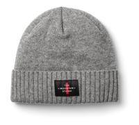 The Mountain Studio - Cashmere Mix Cross Logo Beanie - Bonnet - One Size - grey melange