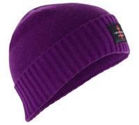 The Mountain Studio - Cashmere Mix Cross Logo Beanie - Bonnet - One Size - parachute purple