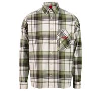 The Mountain Studio - Field Light Flannel Shirt - Chemise - L - forest green / winter moss