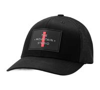 The Mountain Studio - Mesh Cross Logo Cap - Casquette - One Size - black onyx