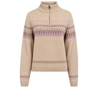 The Mountain Studio - Women's Ski Lambswool Sweater - Pull en laine mérinos - L - lilac snow