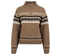The Mountain Studio - Women's Ski Lambswool Sweater - Pull en laine mérinos - M - brindle