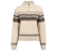 The Mountain Studio - Women's Ski Lambswool Sweater - Pull en laine mérinos - S - castle wall