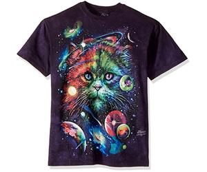 The Mountain T-Shirt Cosmic Cat Medium