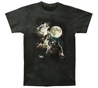 The Mountain T-Shirt Glow Wolf Moon Large