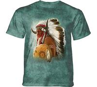 The Mountain T-Shirt Native American Portrait X-Large