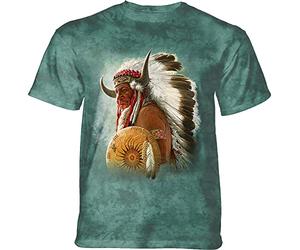 The Mountain T-Shirt Native American Portrait X-Large