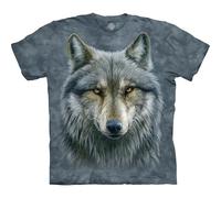 The Mountain T-Shirt Warrior Wolf X-Large