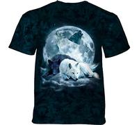 The Mountain T-Shirt Yin Yang Wolf Mates X-Large