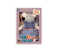 The Mouse Mansion Sam & Julia - Doudou SAMS Maman - L'original de la gamme populaire de livres pour enfants - Taille 1/12 pour Maison de Poupée Standard - Contient : 1 peluche souris 12 cm