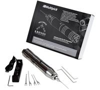 The Multipick Kronos - Pistolet de crochetage électrique puissant pour ouverture de porte d'urgence, avec kit d'aiguilles de crochetage - Outil professionnel de qualité allemande pour tout le monde