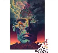 The Multiverse Mind Puzzle en Bois 1000 Pièces pour Adultes et Adolescents Jeu Familial Cadeaux de Noël 1000 Pièces (75x50cm)