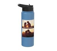 The Mummy Evelyn and Rick Where My Lore Started Stainless Steel Insulated Water Bottle