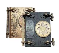 The Mummy Prop - Livre vintage en résine fait à la main 20 x 15 cm | Livres des morts Lica avec compartiment creux pour bijoux | Cadeau d'histoire de l'Égypte antique pour les amateurs d'aventure