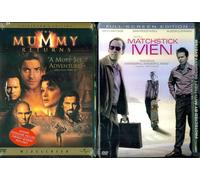 The Mummy Returns & Matchstick Men - 2 Seperate DVDs in Set
