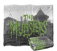 The Munsters Logo Plaid Ultra Doux au Toucher Soyeux - 152 x 127 cm