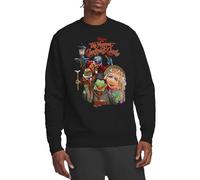 The Muppets Disney Christmas Carol Poster Unisex Sweatshirt, Black Maillot de survêtement, Noir, XL Mixte