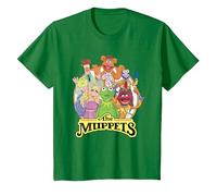 The Muppets Show Characters T-Shirt, Enfant, Vert Kelly, 10 ans