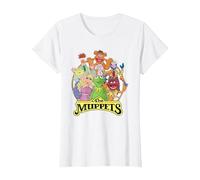 The Muppets Show Characters T-Shirt, Femme, Blanc, XS