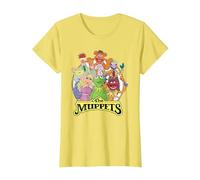The Muppets Show Characters T-Shirt, Femme, Citron, S