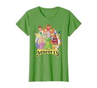 The Muppets Show Characters T-Shirt, Femme, Herbe, XL