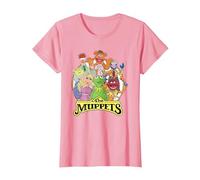 The Muppets Show Characters T-Shirt, Femme, Rose, M