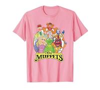 The Muppets Show Characters T-Shirt, Homme, Rose, 3XL