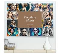 The Muse Moira in Twelve Facets (High Quality Premium Wall Calendar 2026 DIN A2 landscape),CALVENDO 12 Month Wall Calendar: A Year Full of Charm and Beauty