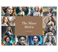 The Muse Moira in Twelve Facets (Wall Calendar 2026 DIN A2 landscape), CALVENDO 12 Month Wall Calendar: A Year Full of Charm and Beauty