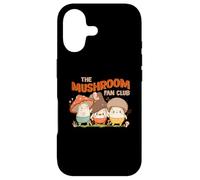 The Mushrooms Fan Club Rétro Mignon Champignon Cottagecore Coque pour iPhone 17