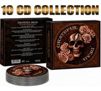 The Music Never Stopped: Live 1976-1990 Rare FM Broadcast Recordings | Grateful Dead Lot de 10 CD Live Box